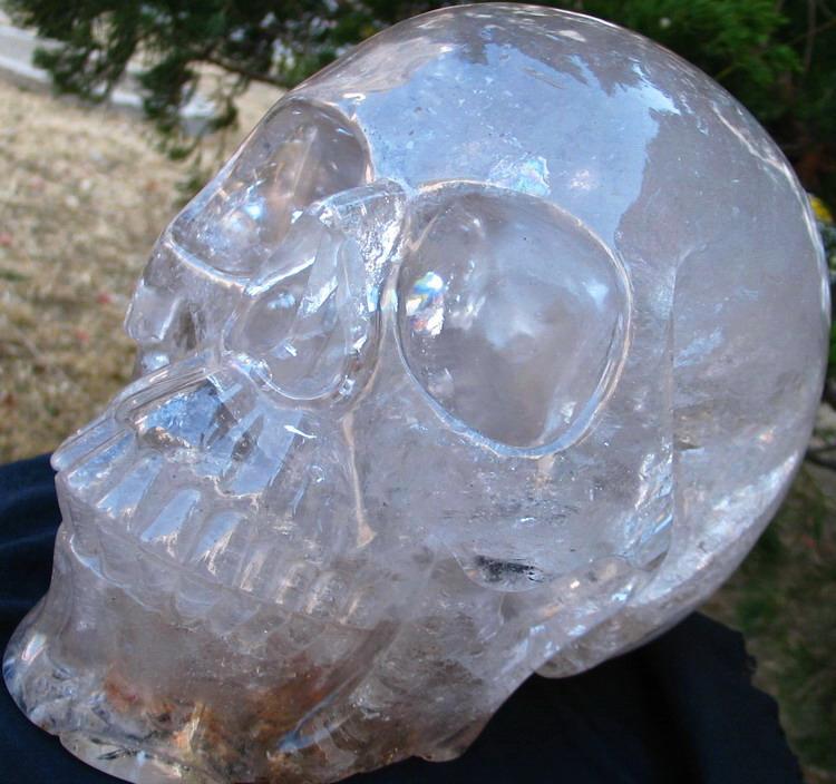 Quartz Skull Titan magnificent this is the master healer of the mineral kingdom 1982